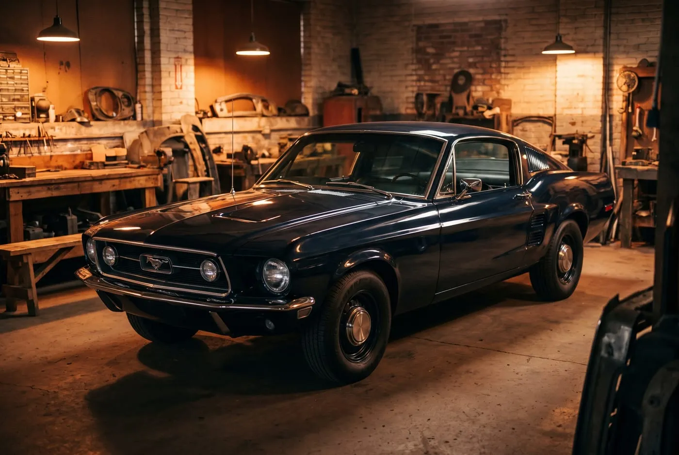 Restored 1967 Ford Mustang
