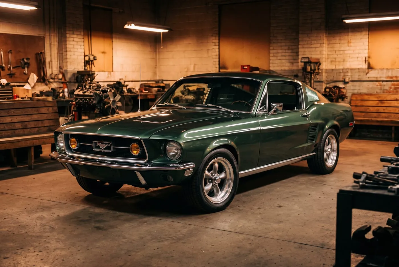 Restored 1968 Ford Mustang