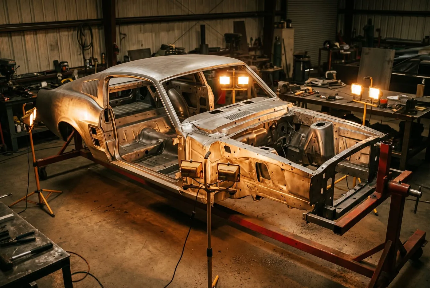 Frame-Off & Concours Mustang Restoration at Mustang Underground