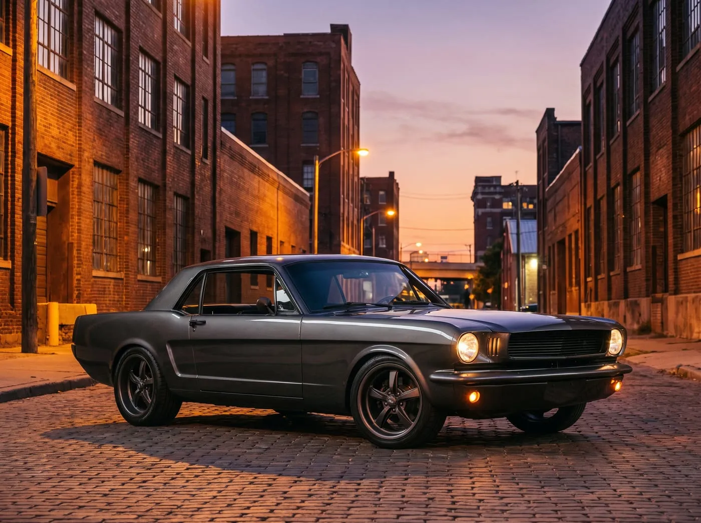 Restored 1965 Coupe Ford Mustang, Restomod