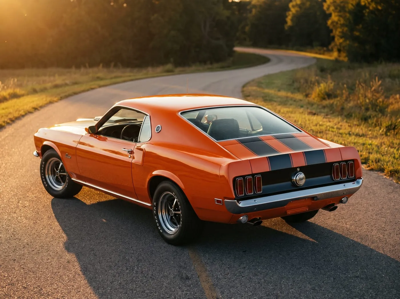 Restored 1969 Mach 1 Ford Mustang, Full Restoration
