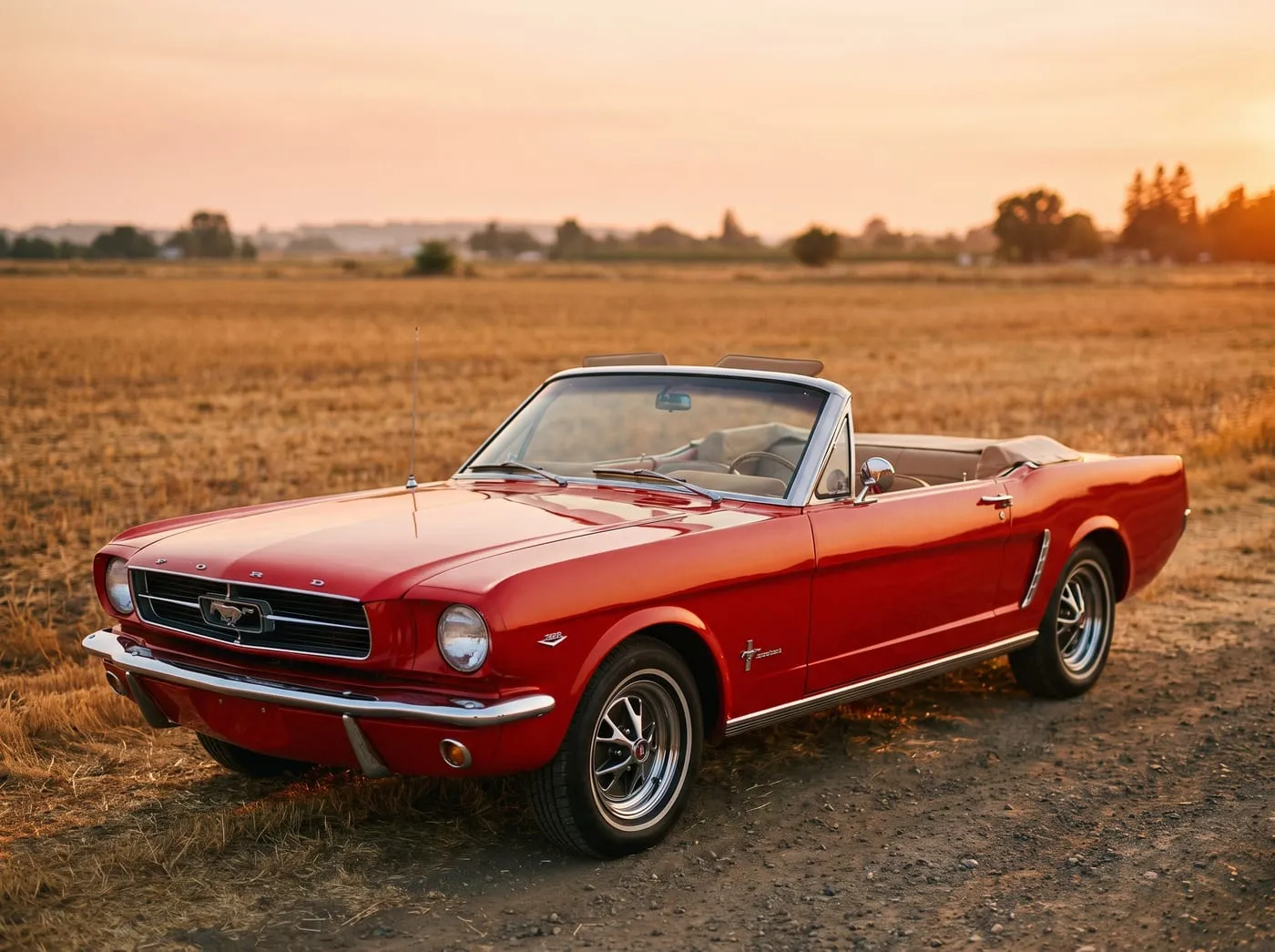 Restored 1966 Convertible Ford Mustang, Full Restoration