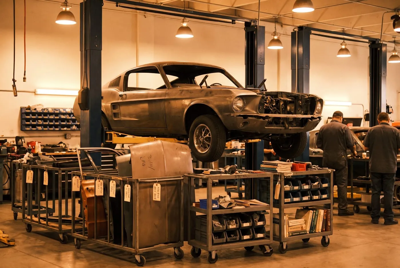 How Long Does a Classic Mustang Restoration Take?